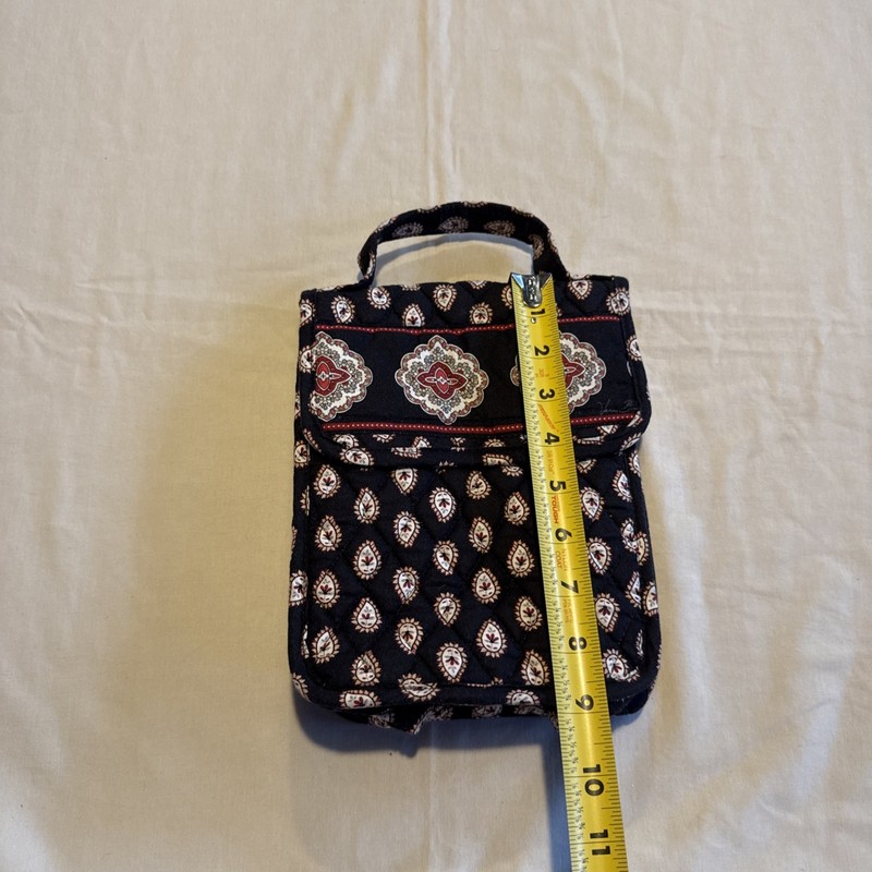 Vera Bradley Lunch Bag Cooler in Classic Black (Retired 2006) Top Handle gallery