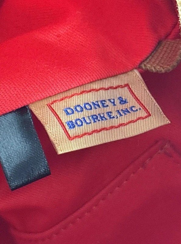 Pink Monogram Dooney & Bourke Shoulder Bag Handbag READ AND SEE PHOTOS gallery