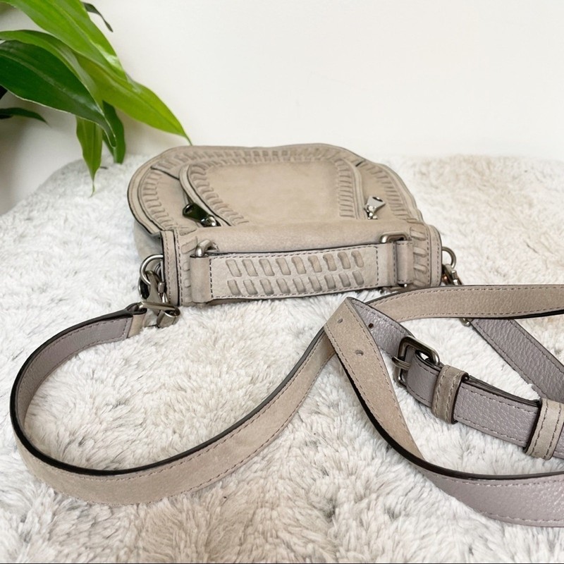 Rebecca Minkoff Vanity Saddle Bag in Sandstone gallery