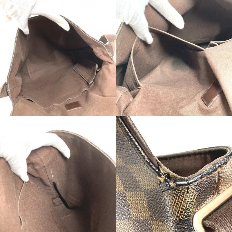 LOUIS VUITTON Damier Brooklyn MM Messenger Crossbody Shoulder Bag N51211 Brown gallery