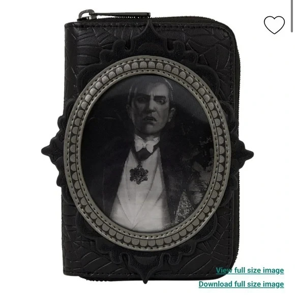 Loungefly Universal Monsters Exclusive Lenticular Glow Cameo Backpack & Wallet gallery