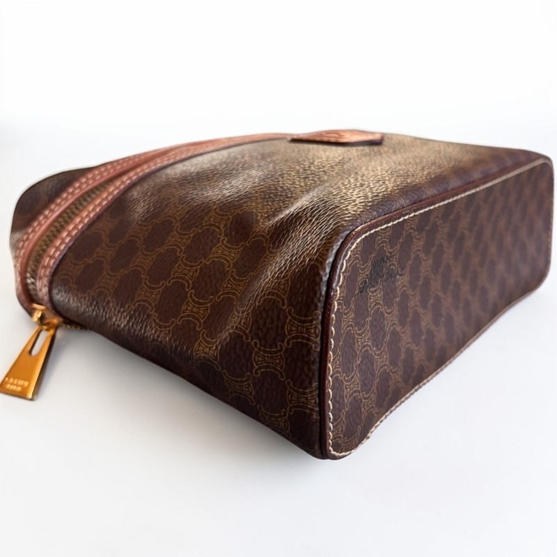 CELINE Macadam Triomphe Vanity Bag Authentic gallery