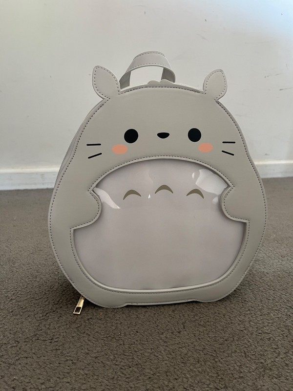 FromJae Travel Buddy Ita Bag Gray For Displaying Pin Collection