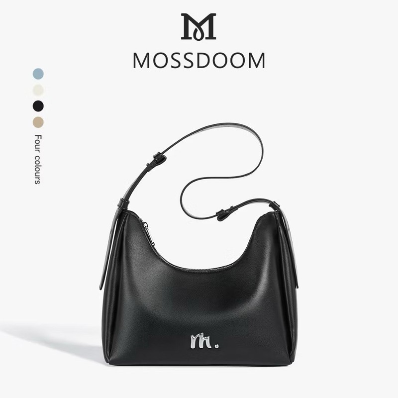 MOSSDOOM Deanna Shoulder Bag Your Everyday Companion for Effortless Style Black
