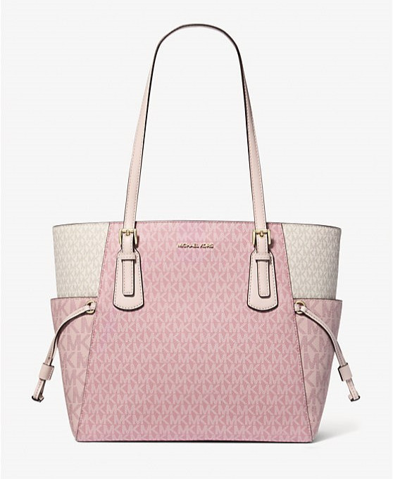 MICHAEL KORS Bag VOYAGER LG EW TOTE Powder Pink 35S5SV6T7B Blush