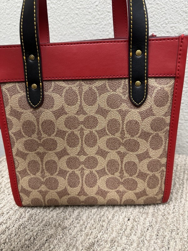 Coach Lunar New Year Rexy Tiger Print Small Field Tote 22 gallery