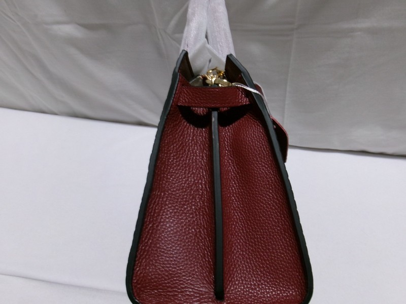 L45 VERANO HILL Burgundy Marseille Handbag Purse - NWT gallery