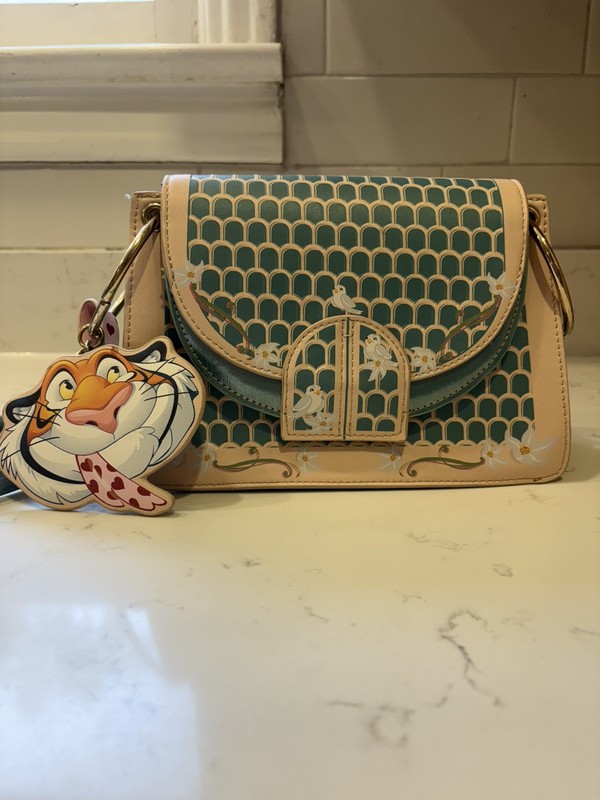 Danielle Nicole Disney Aladdin Rajah Birdcage Purse Jasmine