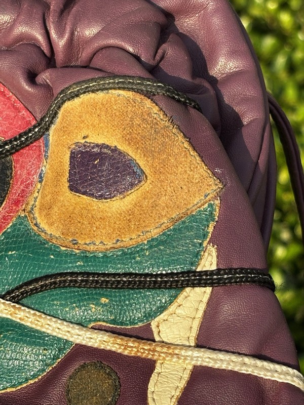 Vintage Korea Made Funky Bag gallery
