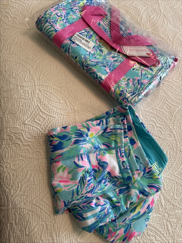 NWT Lilly Pulitzer Lunch Cooler HandBag (large) - Blue Ibiza Cabana Cocktail gallery