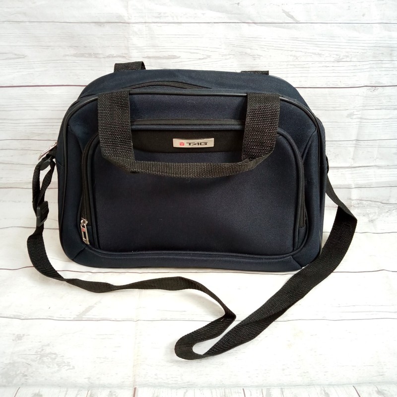 Tag Springfield Messenger Bag Shoulder Strap Blue Color
