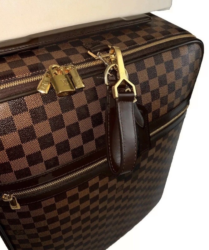 Louis Vuitton Pegase Bag Suitcase w/ Coa Garment Lock Key Damier Ebene 🎊 gallery