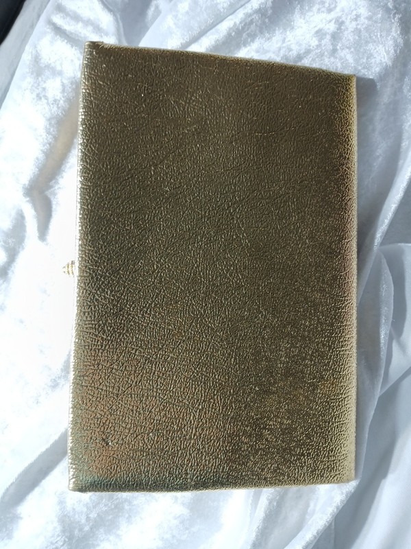 Stunning! Vintage 60s Style L & M Gold Clutch/Hand Bag Made in the USA EUC