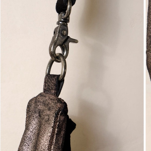 FREE PEOPLE WE THE FREE Sparta Sling Bag in Pyrite NWT gallery