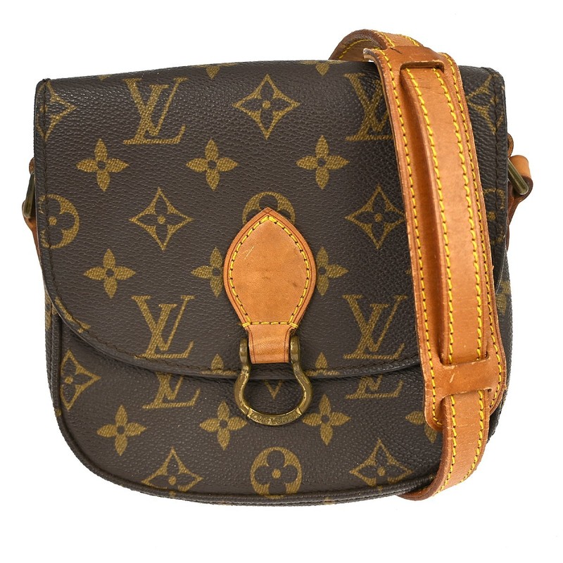 Best02 LOUIS VUITTON SAINT CLOUD PM SHOULDER BAG MONOGRAM M51244 881VI YQ07065