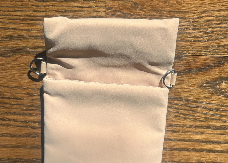 Vogue MBB Eyewear Bag Mini Case Soft Shell Nude No Strap gallery