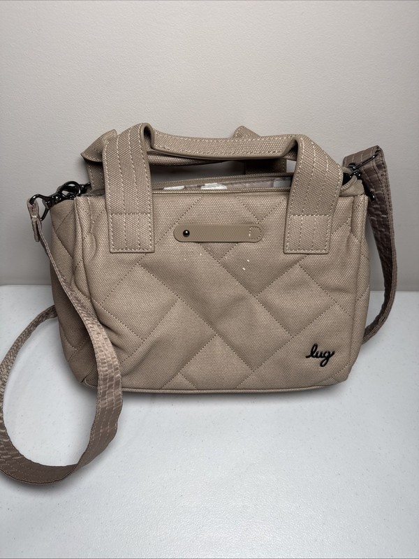 Lug Jitterbug Matte Luxe VL Crossbody Bag – Sand Read
