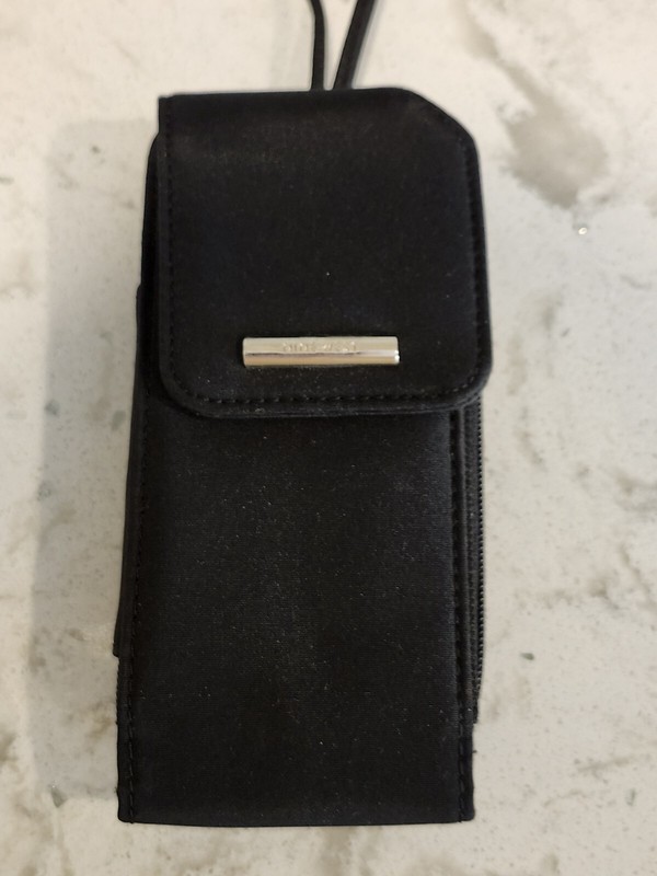 Nine West Sport Vintage Phone Case Carrier Black Pouch & Wallet Card Holder gallery