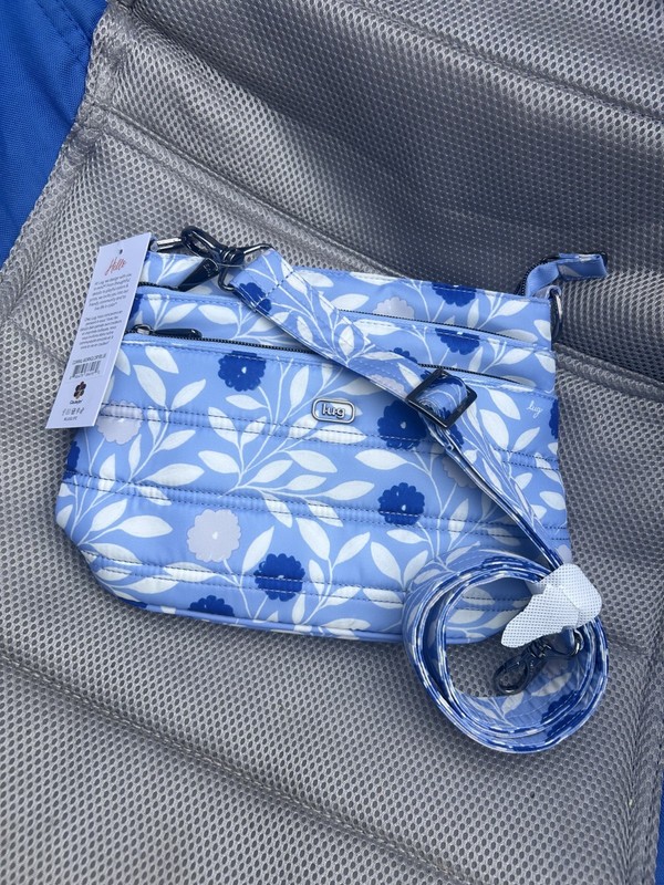 Lug Corral Crossbody Bag NWT Morning Glory Blue