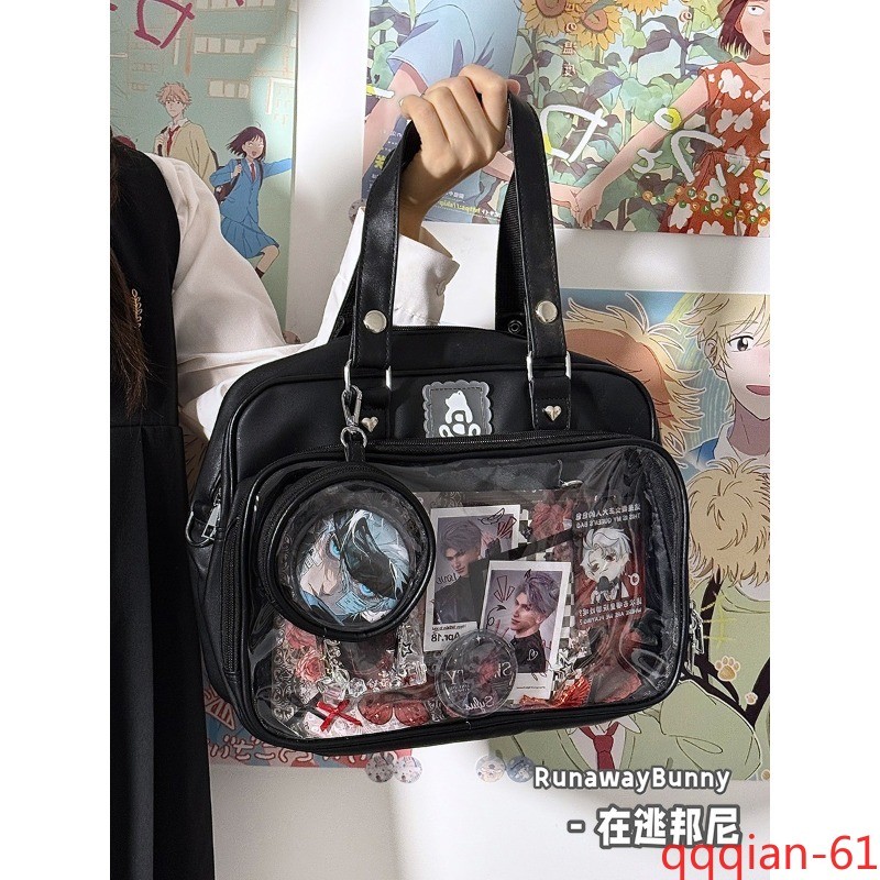 Anime Single-Shoulder Crossbody Bag Handheld Student Large Capacity Ita Bag gallery