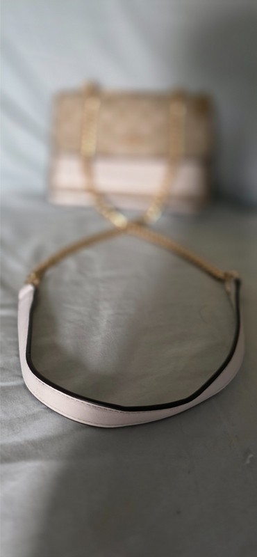 Coach mini Klare Crossbody bag in signature canvas 22" chain drop gallery
