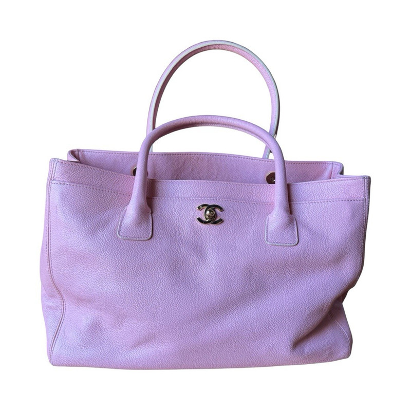 Chanel Executive Cerf Tote in Light Pink with Attachable Strap