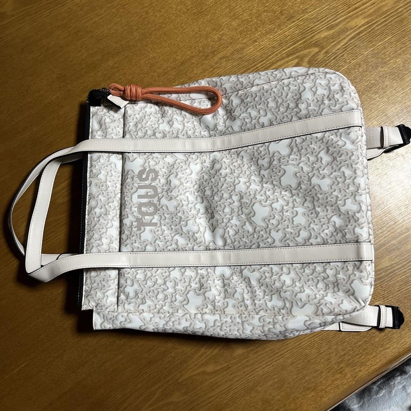TOUS Kaos Mini Evolution Nylon Backpack Comes with original storage bag Unused◎