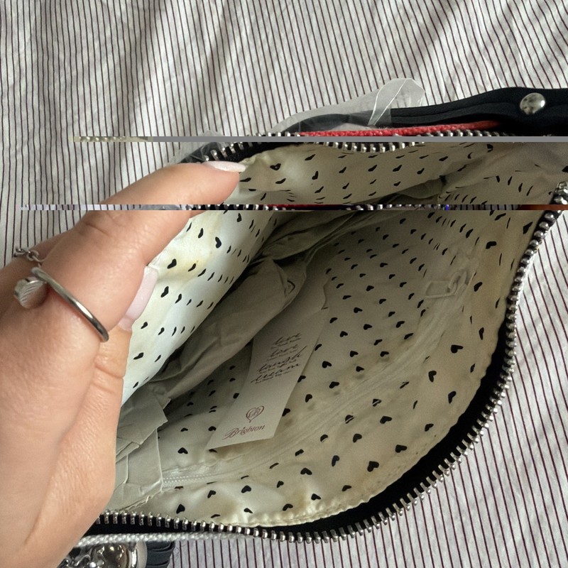 Brighton Purse Jewels Love Pouch Crossbody Bag Tassel Canvas Tom Clancy Shoulder gallery