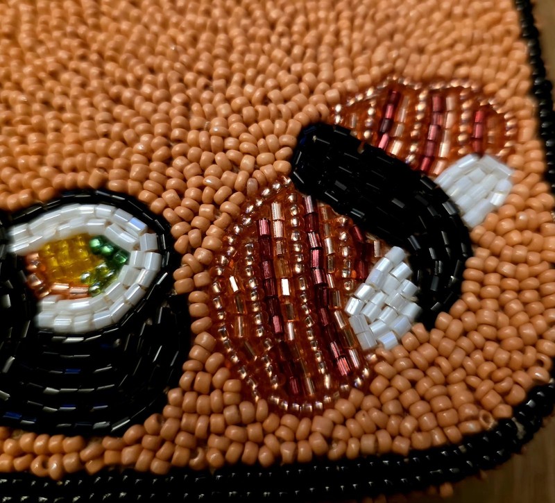 ANTHROPOLOGIE BEADED FIONA SHOULDER BAG "SUSHI " Food & Drink Edition VIRAL gallery