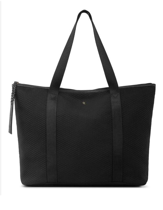 Elliott Lucca Olvera Neoprene Tote Laptop Travel BLACK- Excellent