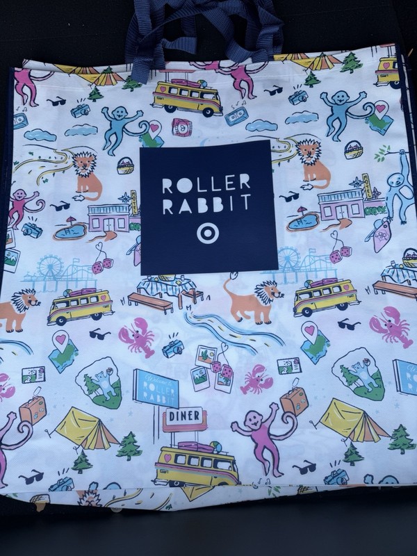 Roller Rabbit x Target Exclusive Shopping Bag IN HAND 3/7/2026