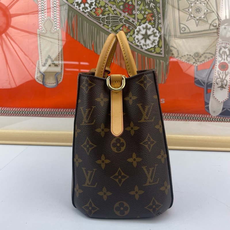 Louis Vuitton Montaigne BB Monogram Canvas Crossbody Shoulder Bag Brown LV gallery