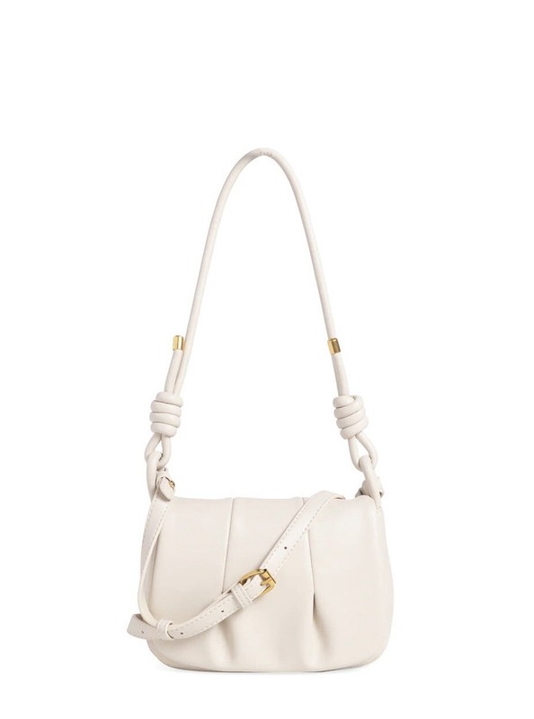 Rachel Zoe Jacquelyn Ivory Vegan Leather Handbag new with tags