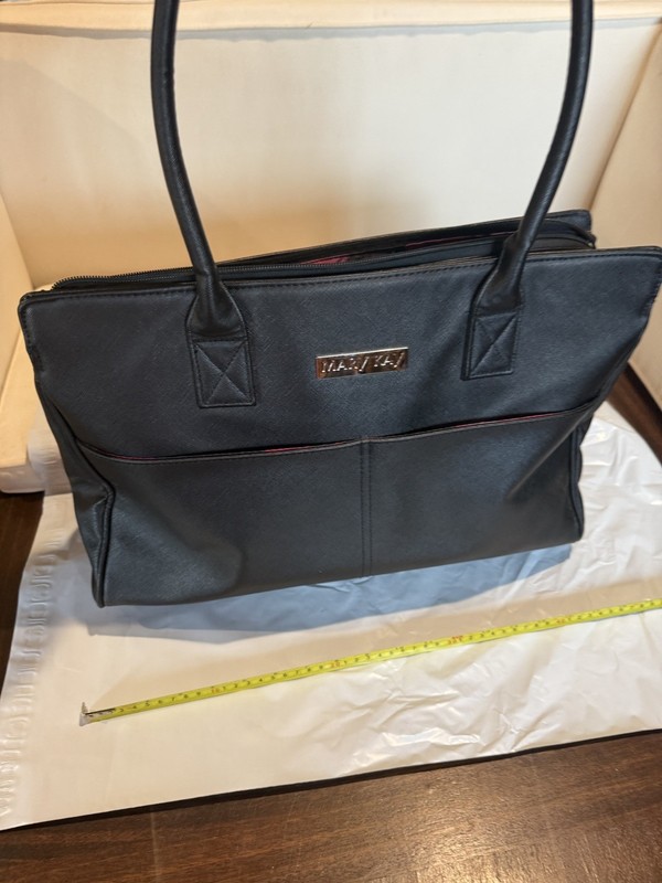 Black Mary Kay Large Black Consultant Tote Bag (17x12x6)