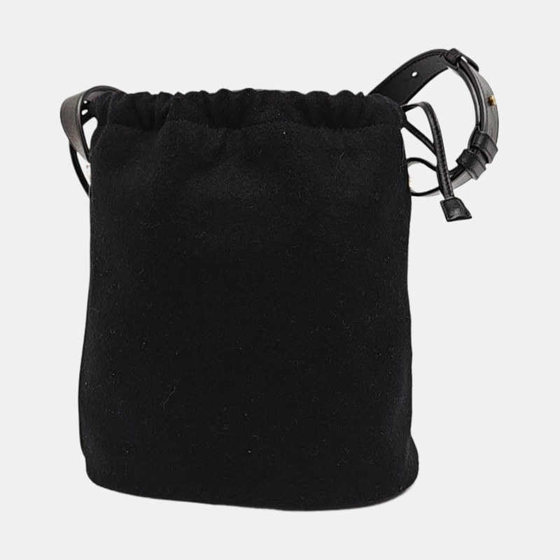 Yves Saint Laurent KAHALA Crossbody bags Cloth Black Free Shipping | Duties Paid gallery