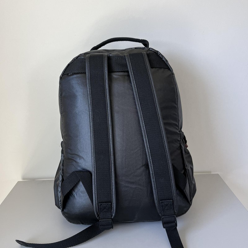 Kipling Seoul Up 17" Laptop Extra Large Backpack in Shining Black NWT gallery