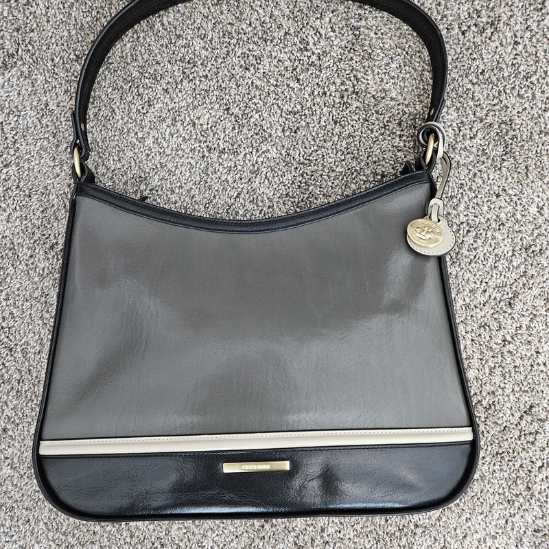 Brahmin Noelle Charcoal Westport Bag