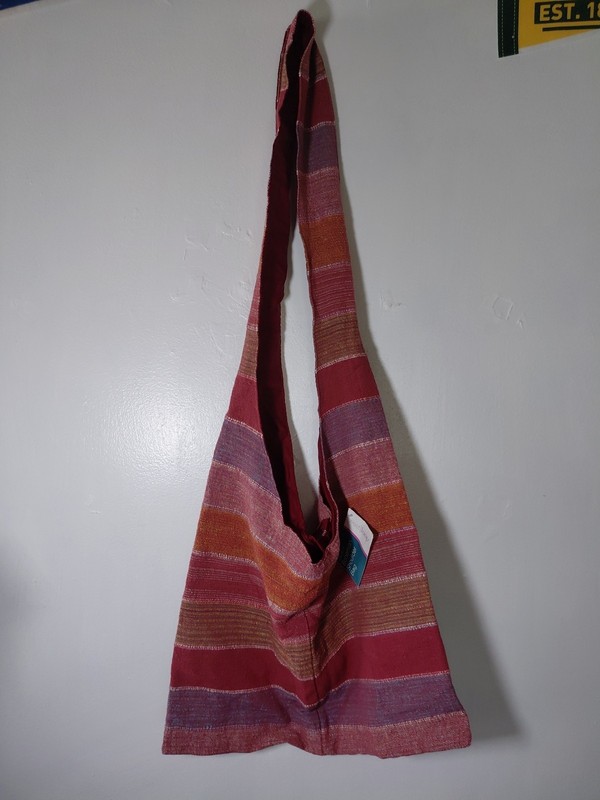 West Loop Women's Red Shades Bohemian Shoulder Bag