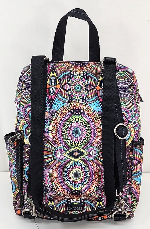 Sakroots Eco Backpack Rainbow Wanderlust Unused Multi colored Design gallery