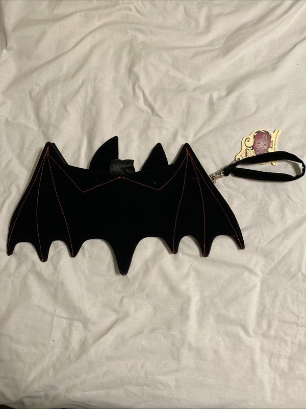 Bag Bootique Bat Clutch 5903 791249590307 Purse Bag Halloween Black And Red gallery