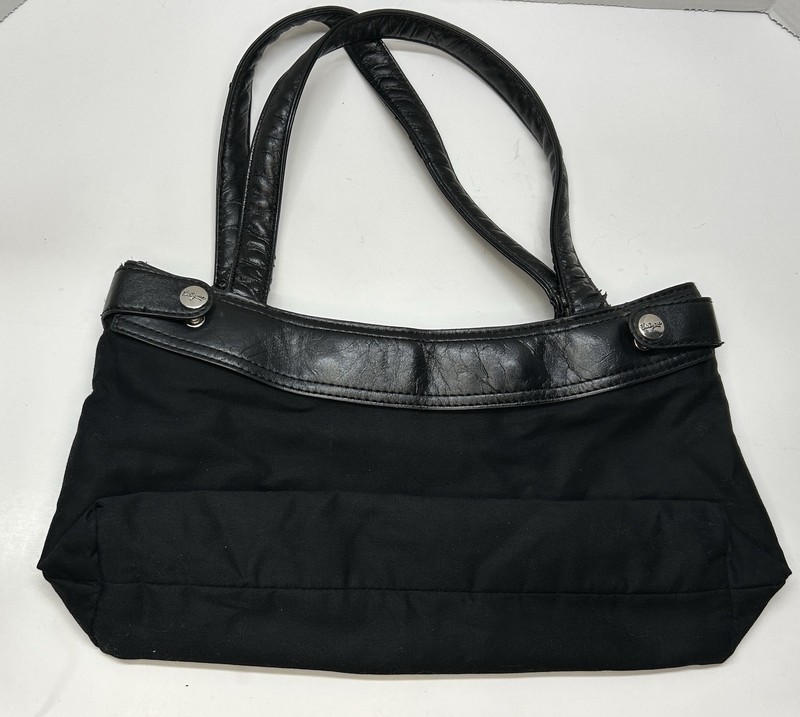 Thirty One 31 Black Base Skirt Purse Bag with 5 Skirts