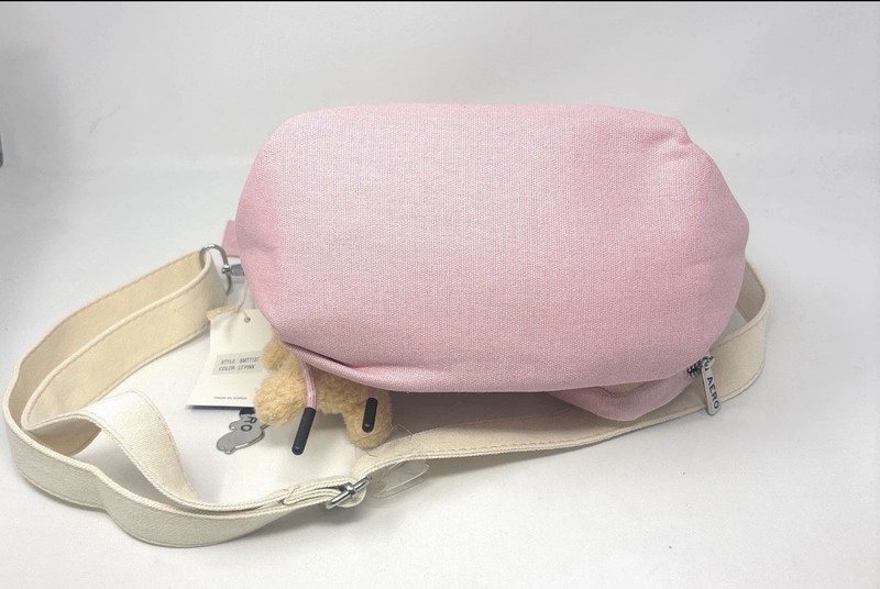Aeropostale Teddy Bear Hearts Mini Tote Coin Purse Bear Aero Charms gallery