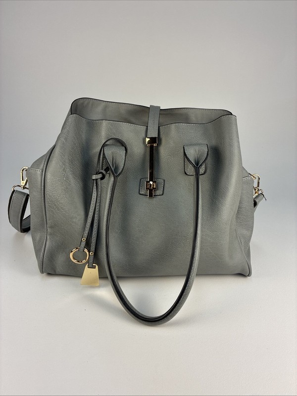 Mellow World Gray Jasmine Convertible Satchel NWOT