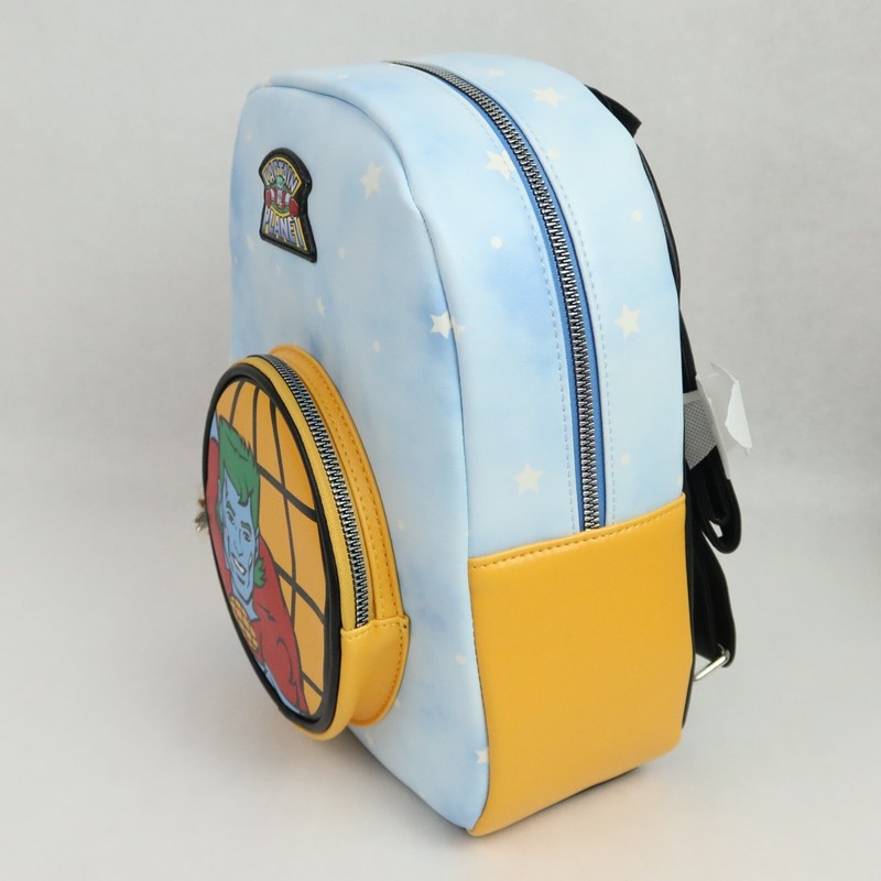 Captain Planet Mini Backpack Blue Stars Planeteers Eco-Hero Power is Yours Gaia gallery