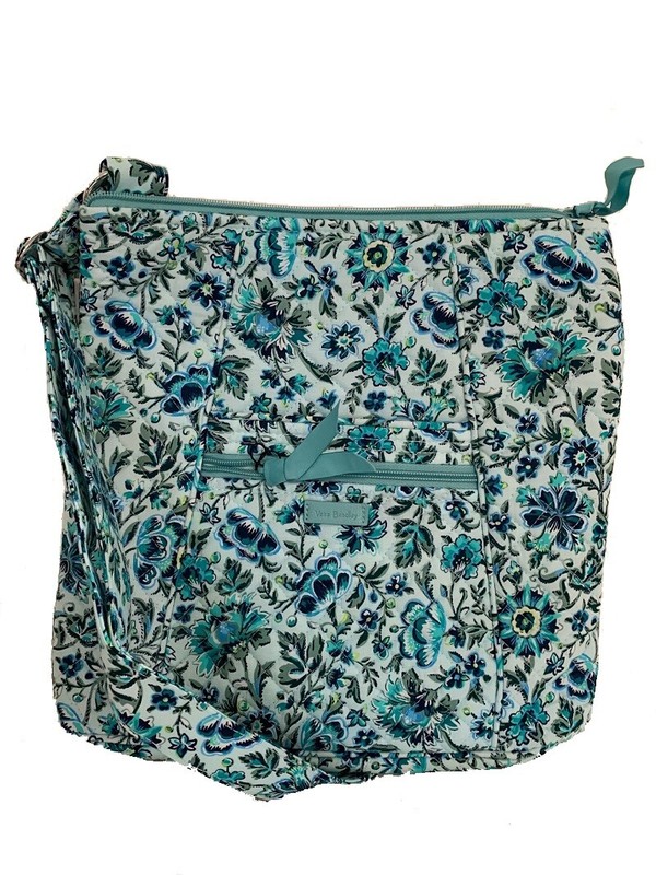 Vera Bradley Women’s Zip Top Hipster Cloud Vine