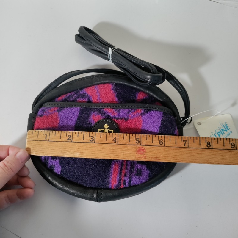 Alpine Leather Trim Wool Blend Small Crossbody Bag Longhouse Canada gallery
