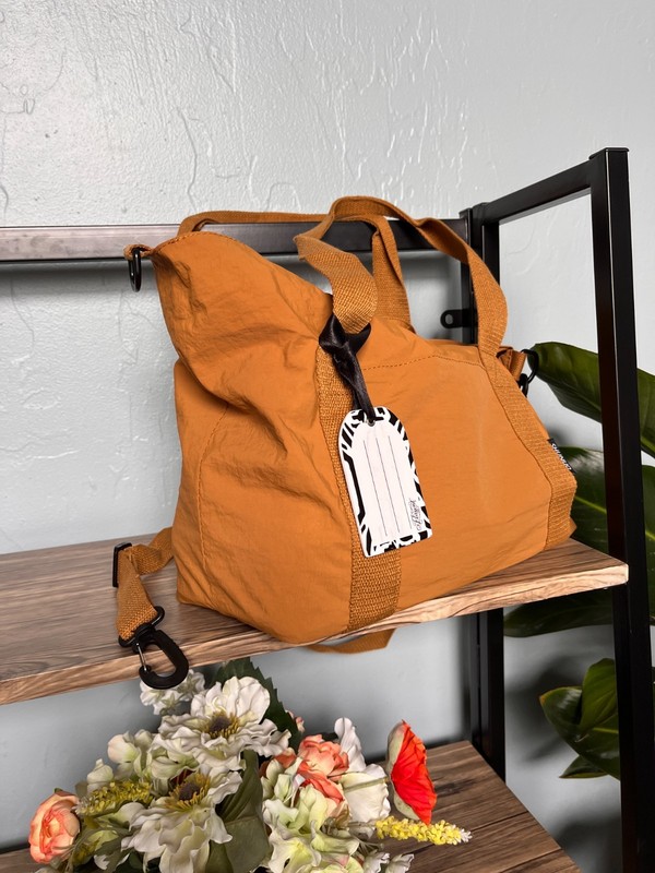 Waterproof Nylon Duffle Large Tote Travel Beach Work Gym w/Luggage Name Tag gallery
