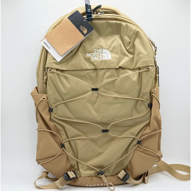 The North Face Womens Borealis Backpack Khaki Stone NF0A52SILK5-OS NEW