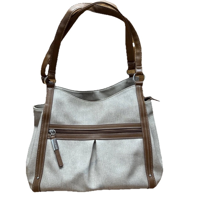 Koltov Over The Shoulder Purse RN #13434 Man Made Material Brown 13”x11”x5”