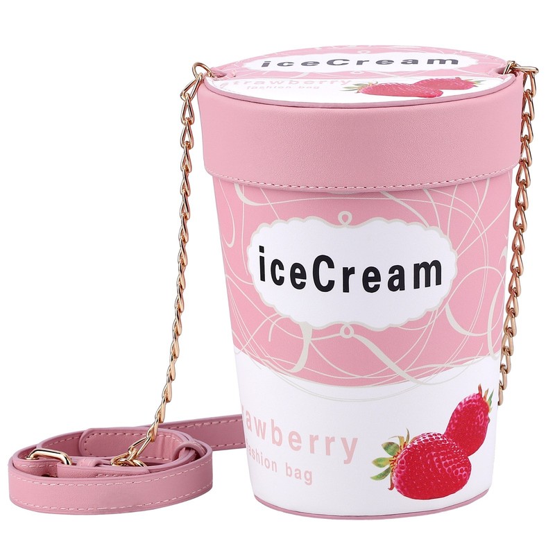 ice cream style Crossbody Bags for Women Shoulder Bag with Chain Strap